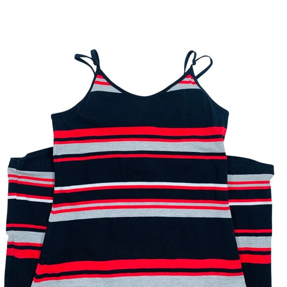 striped maxi  cami dress size med - Picture 5 of 14